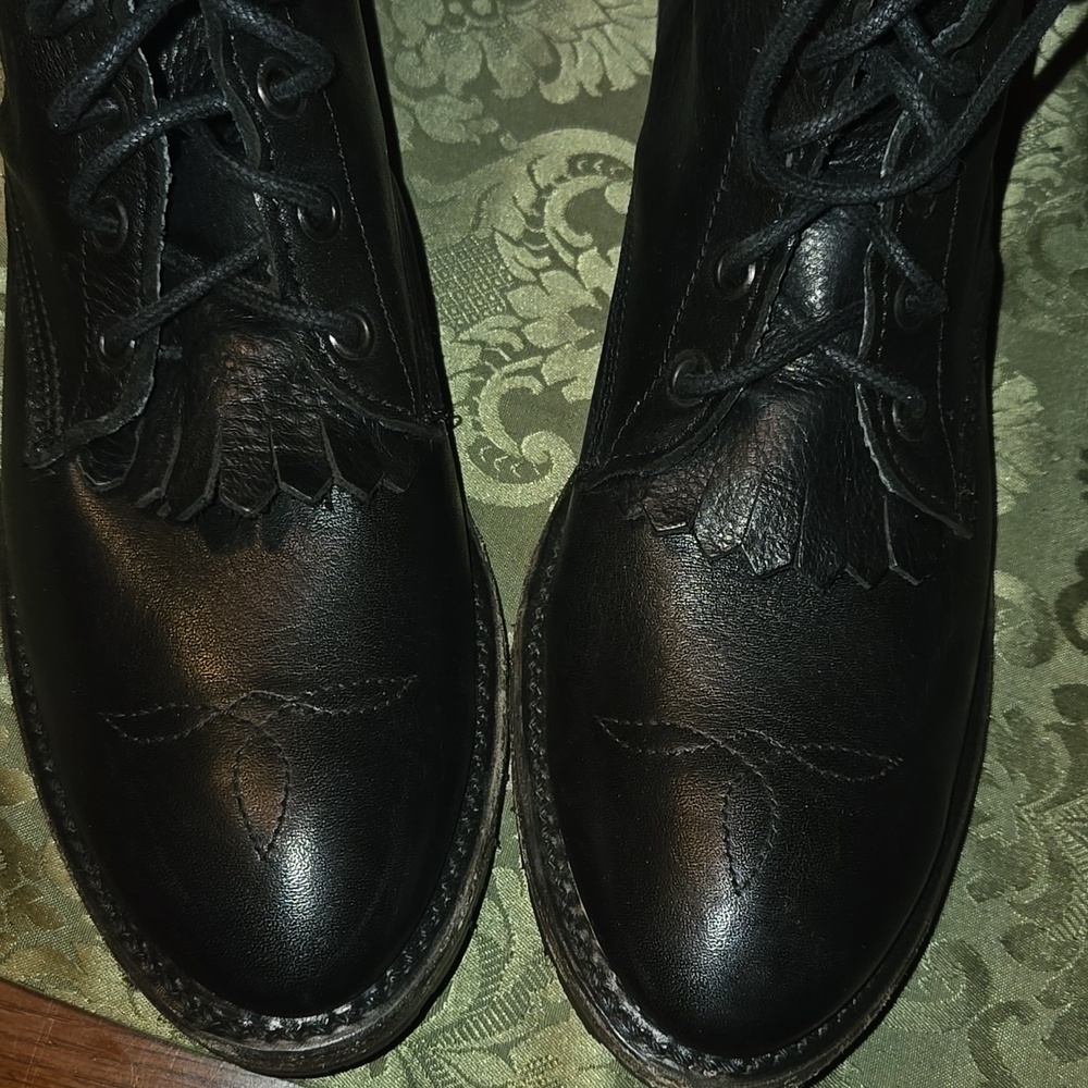 Vintage Shoe Company Kiltie Riding Boot - Picture 6 of 15